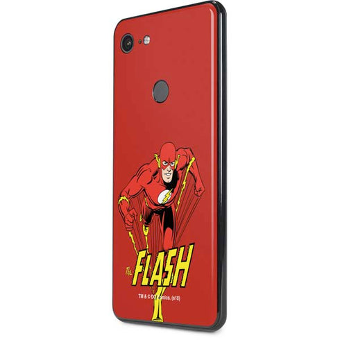 DC Comics The Flash Classic Action Pose Art Google Pixel 3 XL Skin